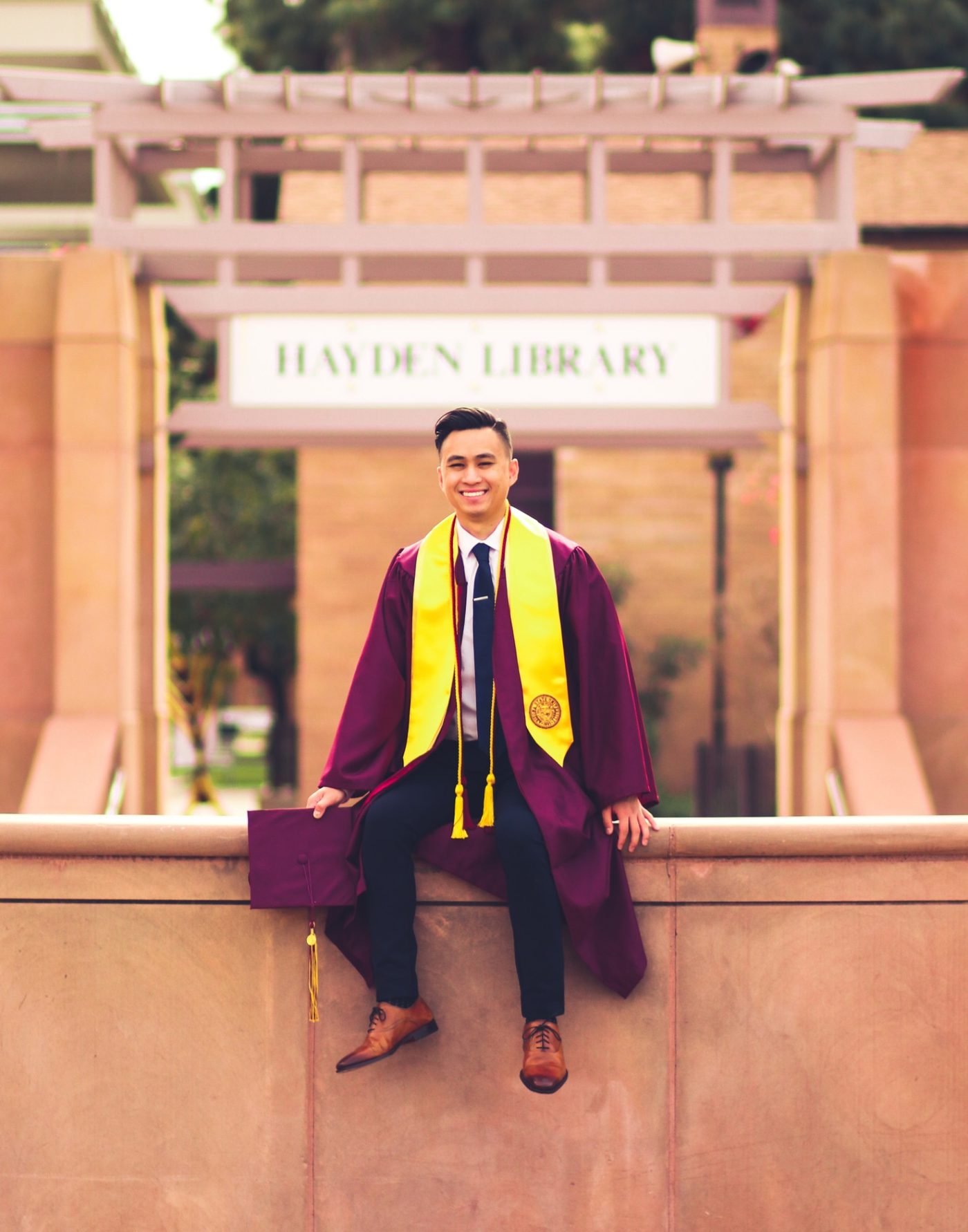 John Le at his Arizona State University graduation